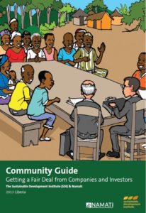 Liberia Community Guide - Getting Fair Deal - cover
