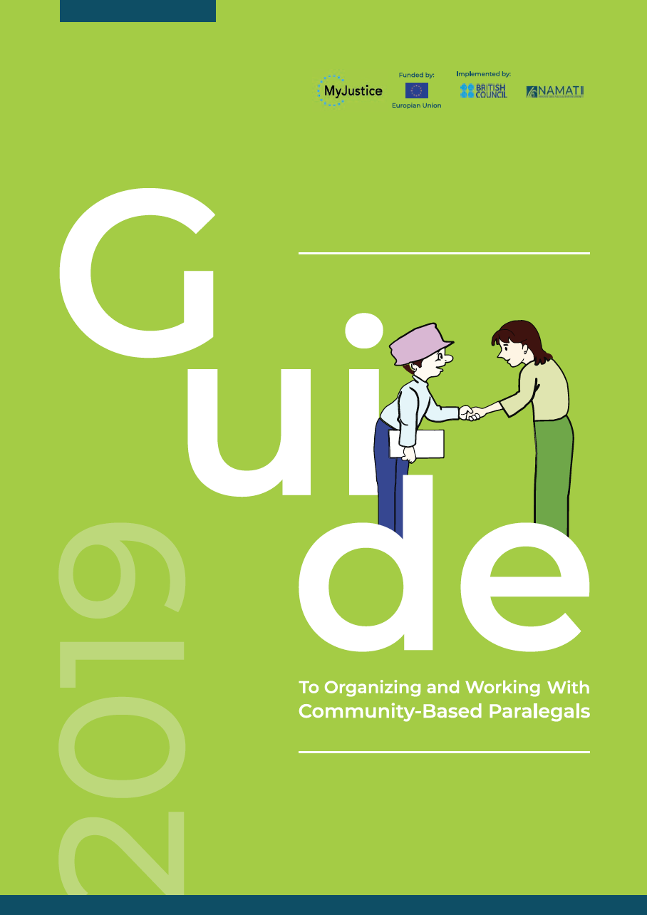 Guide to Organizing and Working with Community-based Paralegals