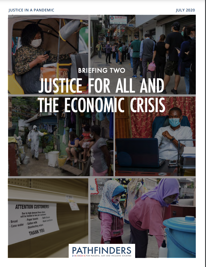 Justice for All and the Economic Crisis