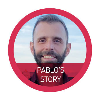 Read facebook page with pablo's story